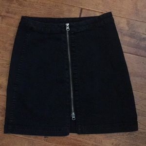 Free people black skirt